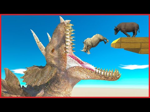 WHO CAN SNATCH BOAR FROM GODZILLA - Animal Revolt Battle Simulator