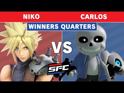 Smash Fight Club 211 - Carlos (Mii Gunner) Vs. LSG | Niko (Cloud) Winners Quarters - Smash Ultimate