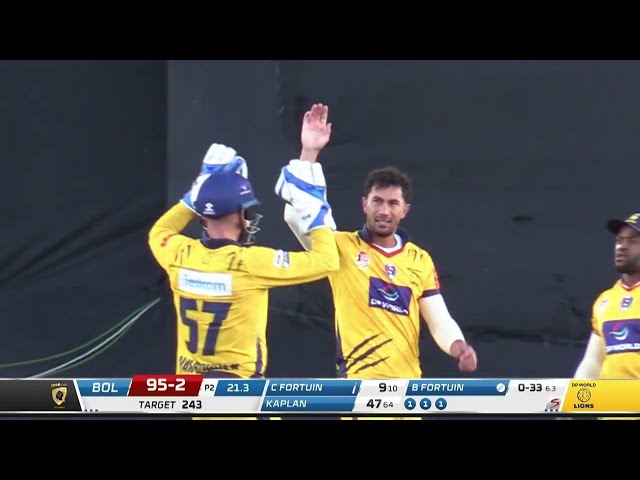 HIGHLIGHTS | 1 Day Cup | Goldrush Boland vs DP World Lions