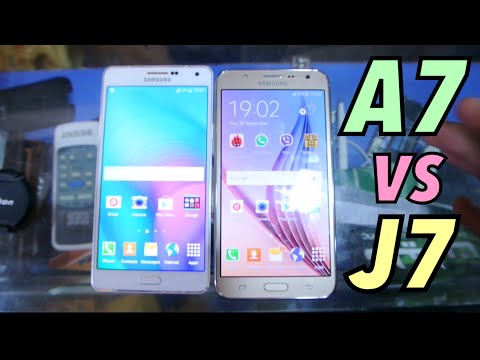 Samsung Galaxy J7 vs Samsung Galaxy A7