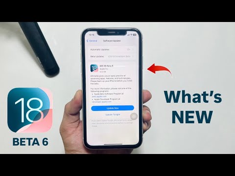 iOS 18 Beta 6 Released - Whats New iOS 18 Beta 6 - TOP FEATURES