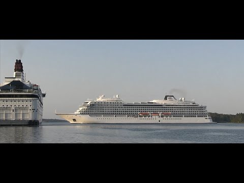 Newbuild Viking MARS First Time In Mariehamn Åland 21 07 2022 Viking Ocean Cruises