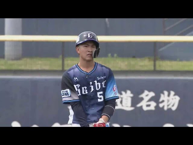 【ファーム】ライオンズ・川野 フェンス直撃のタイムリー2ベースヒットで先制!! 2021/5/15 F-L(ファーム)