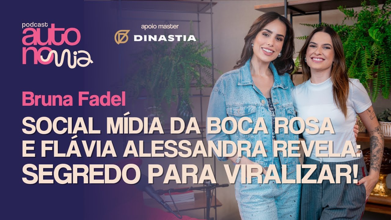 BRUNA FADEL: Segredo para Viralizar e Crescer Nas Redes Sociais!