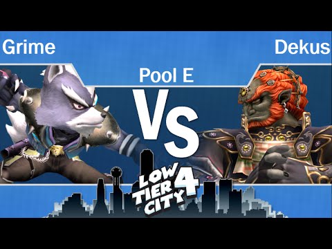 LTC4  - Grime (Wolf) vs Dekus (Ganon) Pool E - PM