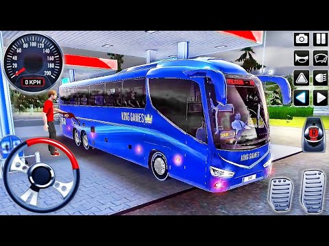 ! IDBS Thailand Bus Simulator ! New leval - ( PATHUM THANI ) City - Android Gameplay !