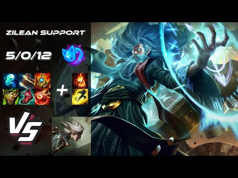 SUPPORT Zilean vs Camille - NA Grandmaster Patch 14.10
