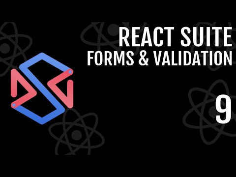 React Suite Course #9 | Forms and Validation