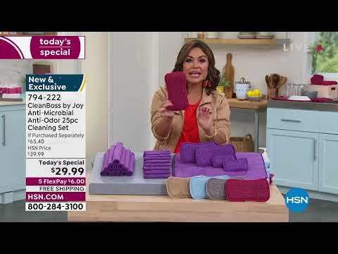 HSN | CleanBoss by Joy 04.29.2022 - 04 PM