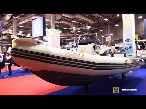 2017 Zodiac Pro Open 650 Ultimate Inflatable Boat - Walkaround - 2016 Salon Nautique Paris