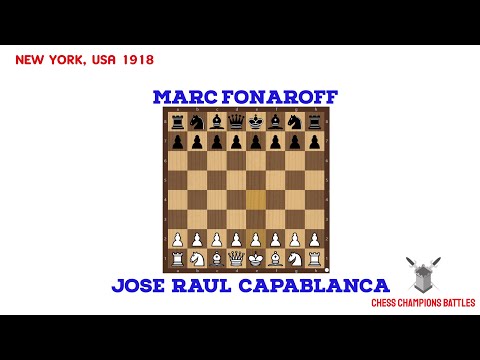 Capablanca vs Fonaroff: Legendary Scotch Game Masterclass (1918)