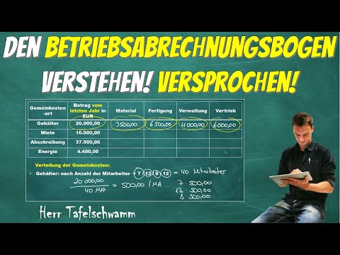 Simple explanation of the operating statement - How do you fill out the BAB and what is it used for?