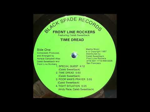Front Line Rockers Featuring Caleb Sweetback ‎– Time Dread