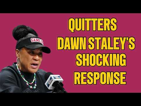 Dawn Staley FIRES BACK After Tennessee Coach Calls Team “QUITERS” in 43-Point HUMILIATION