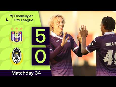 RSC Royal Sporting Club Anderlecht Bruxelles B 5-0 Royal Olympic Club de Charleroi-Marchienne