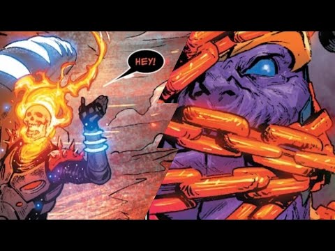 Cosmic Ghost Rider vs Thanos