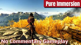 Peaceful Pure Immersive No Commentary Gameplay | Ghost of Tsushima Director's Cut Unreal Graphics!