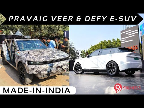 Pravaig Defy & Veer Electric SUV walkaround review || Launched at Rs 39.50 lakh