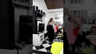 Bailando rumba flamenca
