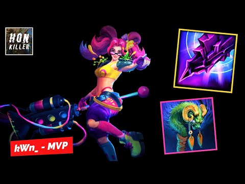 HoN Pyromancer SPELLSHARDS with KULDRA'S SHEEPSTICK - MVP