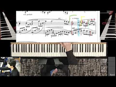 Debussy. Arabesque No.1. mm6-11. Piano Practice Tutorial (APC).