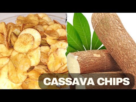 Vin aprann fe bel reset sa pou fanmi w ou pap regret / Cassava Chips/ yucca chips / manioc/