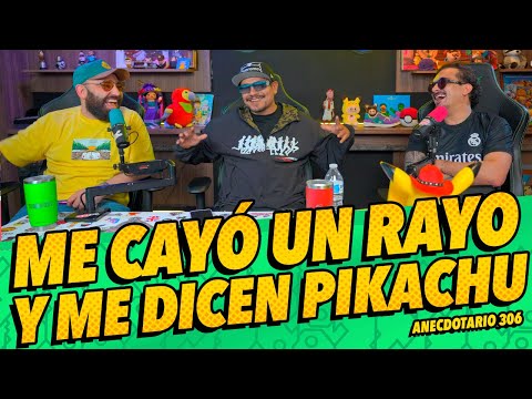 Anecdotario 306 - Me cayó un rayo y me dicen Pikachu Ft. Aczino