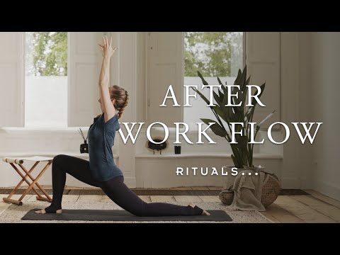 After-Work Yoga Flow to Undo the Damage of Your Desk Job (30-minute vinyasa flow practice) | Rituals