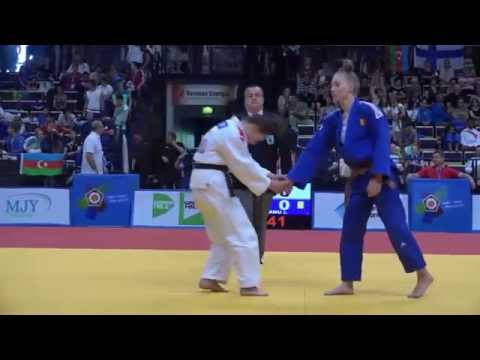 Cadet European Judo Championships - 2016 - LIPARTELIANI, Eteri (GEO)-MOROSANU, Ilinca (ROU)