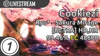 Download lagu Cookiezi | Ryu* - Sakura Mirage [ULTRA]  HD,HR | FC 99.46% 486pp #1 mp3