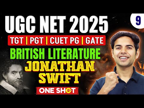 Jonathan Swift in ONE SHOT 🔥 | UGC NET English Literature | Gulliver’s Travels & Satire Explained