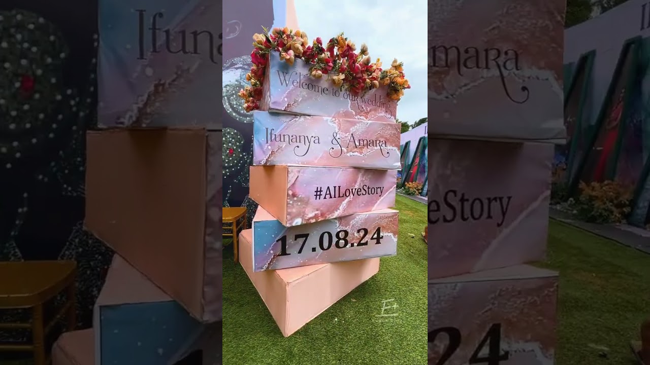 Nice wedding decorations #bellanaija #wedding #event #contentcreator