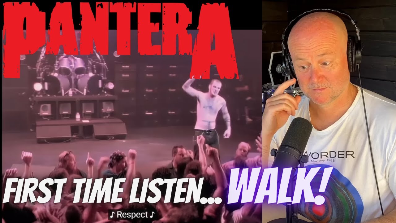 Drum Teacher Reacts: Pantera - Walk | FIRST TIME LISTEN!