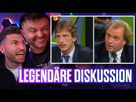 LEGENDÄRE DISKUSSION 🤣 Daum vs. Hoeneß 1989 REACTION auf sportstudio 🔥 Tisi Stream Highlights