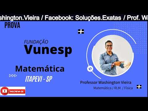 PROVA VUNESP 2019 - PREFEITURA DE ITAPEVI-SP (nível médio)