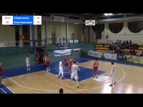 LNP Serie B 17/18 Il Globo Isernia - Basket Virtus Valmontone (girone D)