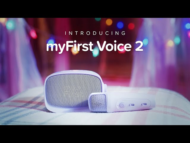 Video Teaser für Introducing myFirst Voice 2 - Wireless Microphone and Speaker for Fun Storytelling Time