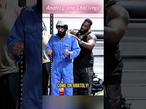Anatoly and Challenge......#gym #trending #comedy #funny #funnyvideo
