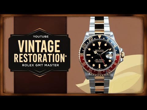 Rolex GMT Master Restoration Journey: Part 2 Video From Wristwatch Revival