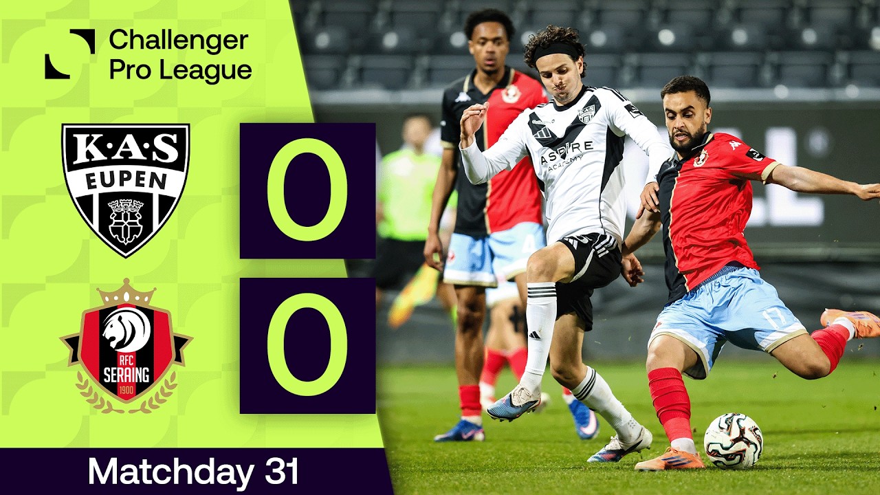 KAS Eupen vs R Seraing Highlights