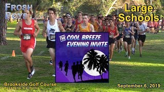 2019 XC - Cool Breeze - Race 10 (Frosh Boys - Large)