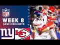 Giants vs. Chiefs Week 8 Highlights | NFL 2021