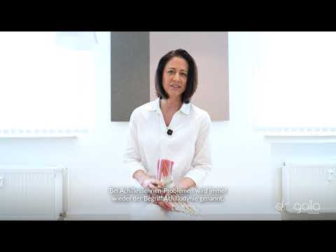 Achillessehnenschmerz Achillodynie - Fußspezialistin Dr. Galla