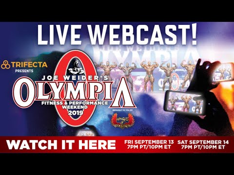 MR OLYMPIA 2019 FINALS - LIVE