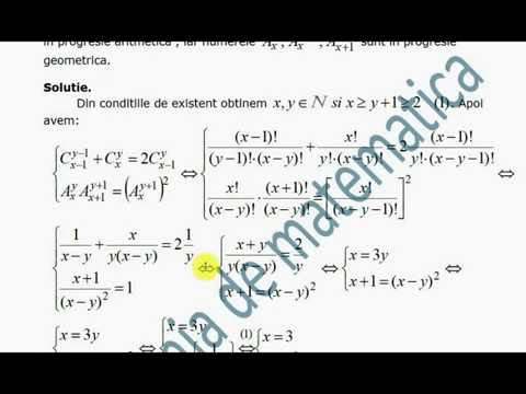 Algebra-Sinteze metode de numarare-Aplicare