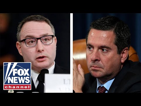 見ろよヴィンドマンがデヴィン・ヌネスを訂正しました"ヴィンドマン中佐です お願いします (Watch: Vindman corrects Devin Nunes: 'It's Lt. Col. Vindman, please')