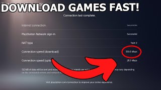 HOW TO DOUBLE YOUR PS5 DOWNLOAD SPEEDS in 2023! (6 EASY TIPS)