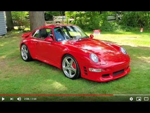 1996 (?) RUF CTR2 and All Electric Porsche 993
