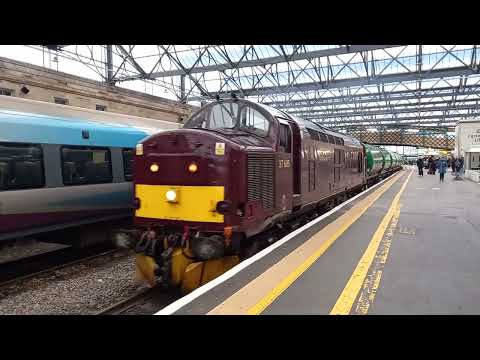 WCRC 37685 with Grangemouth aviation fuel tanks,  Carlisle 15/11/22