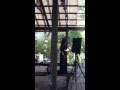 Alan Merrill sings Handy Man at 6B Garden's Roofstock